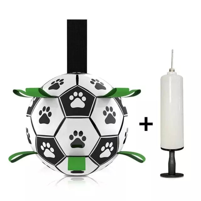 Interactive Pet Football Toy with Grab Tabs