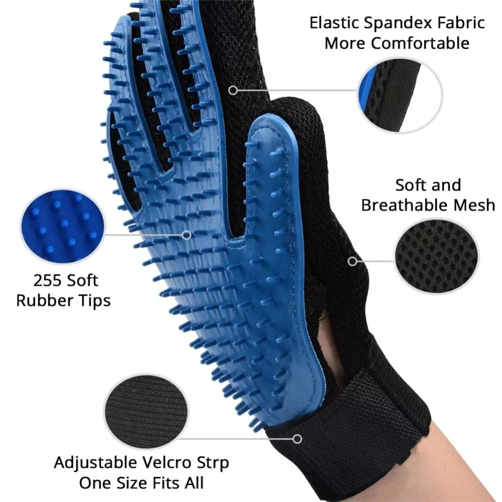 Grooming Glove - Pet Hair Deshedding Brush