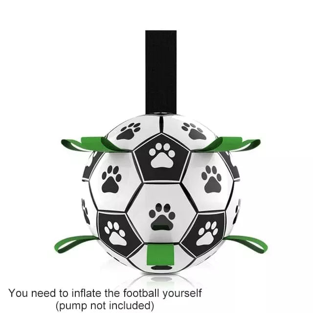 Interactive Pet Football Toy with Grab Tabs