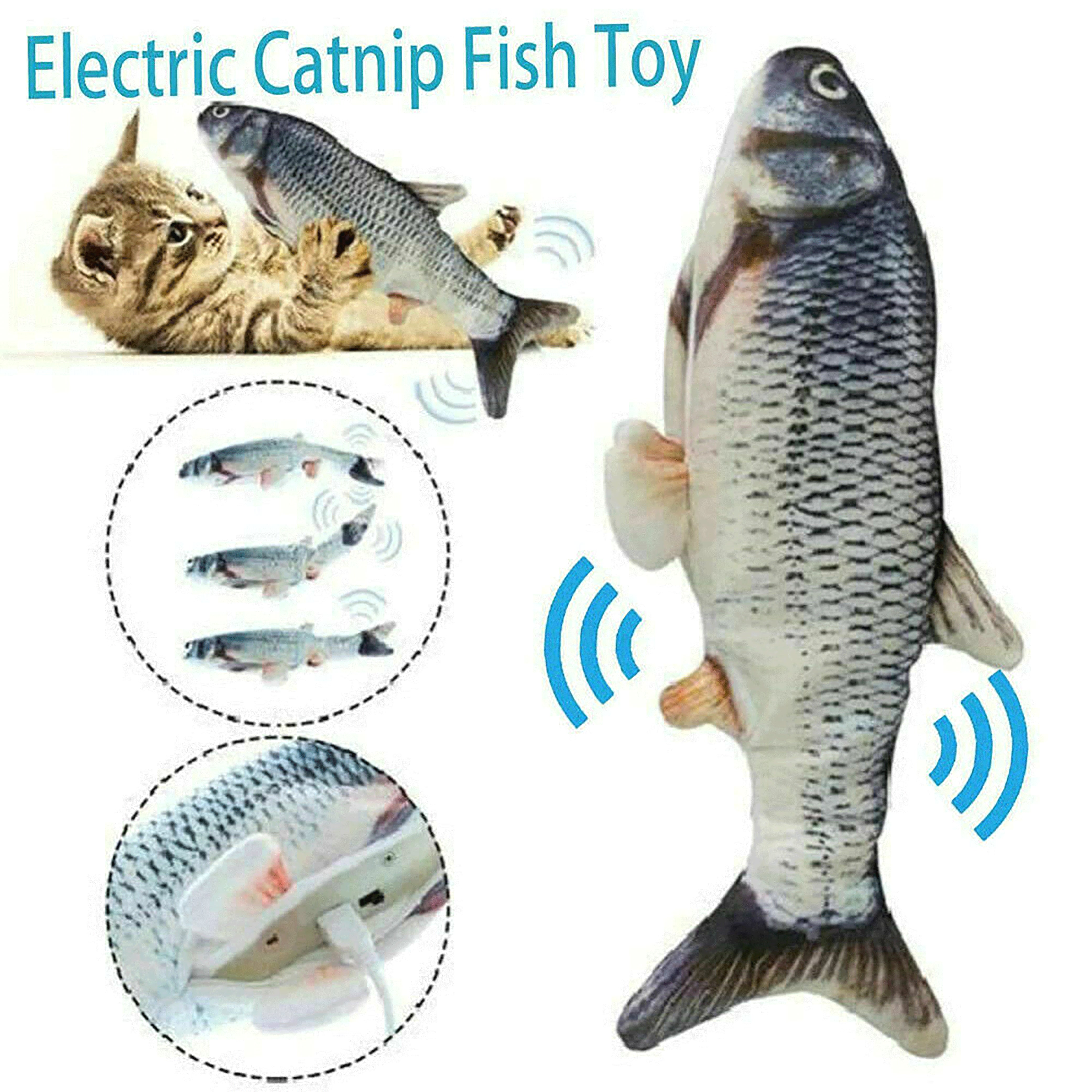 Electric Interactive Fish Kicker Toy